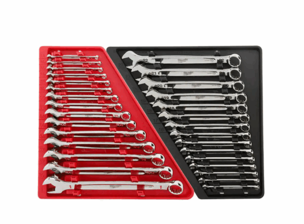 48-22-9415 Combination SAE and 48-22-9515 Metric Wrench Mechanics Tool Set (30-Piece)