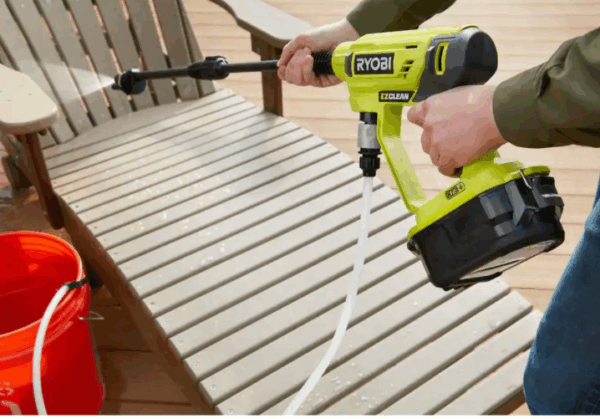 RY120352K ONE+ 18V EZClean 320 PSI 0.8 GPM Cordless Cold Water Power Cleaner with Battery and Charger - Image 5