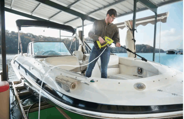 RY120352K ONE+ 18V EZClean 320 PSI 0.8 GPM Cordless Cold Water Power Cleaner with Battery and Charger - Image 8