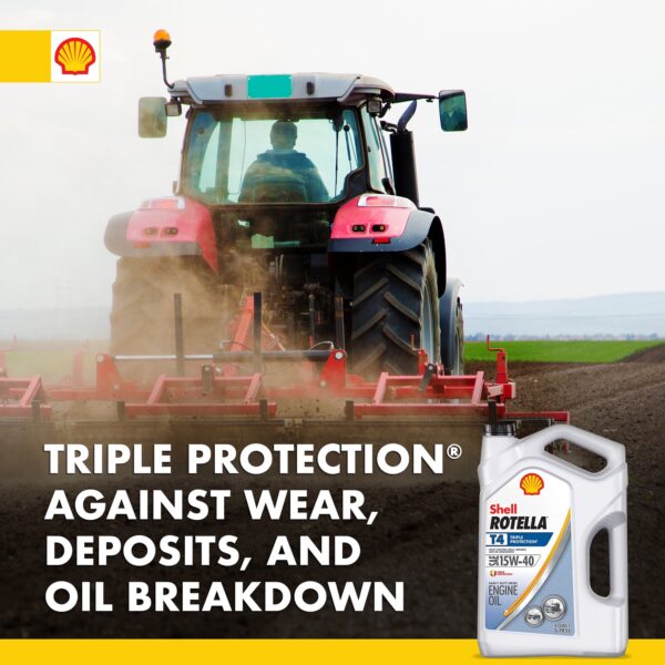 T4 Triple Protection 15W-40 Diesel Motor Oil, 1-Gallon, 3 Pack Case - Image 5