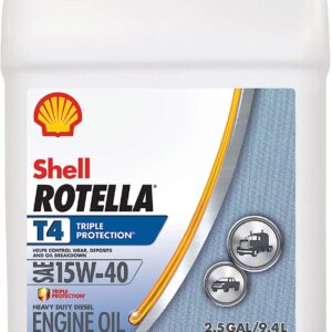 T4 Triple Protection Conventional 15W-40 Diesel Engine Oil (2.5-Gallon, Single)