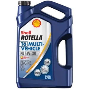 T6 Multi-Vehicle Full Synthetic 5W-30 Diesel Engine Oil, 1 Gallon
