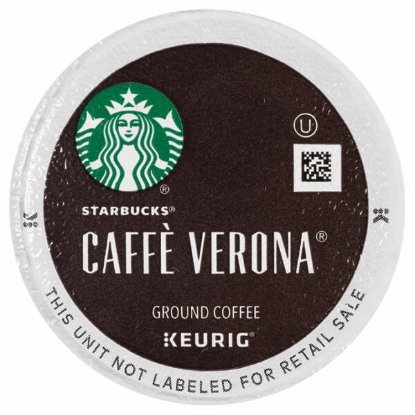 Starbucks Coffee Caff?? Verona Dark Roast K-Cup Pod 72-count - Image 4