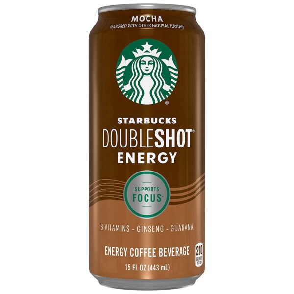Starbucks Doubleshot Energy Espresso Coffee Mocha 15 oz Cans (12 Pack) - Image 3