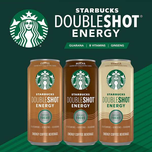 Starbucks Doubleshot Energy Espresso Coffee Mocha 15 oz Cans (12 Pack) - Image 6