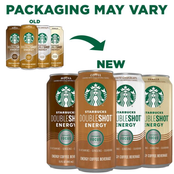 Starbucks Doubleshot Energy Espresso Coffee Vanilla 15 oz Cans (12 Pack) - Image 2
