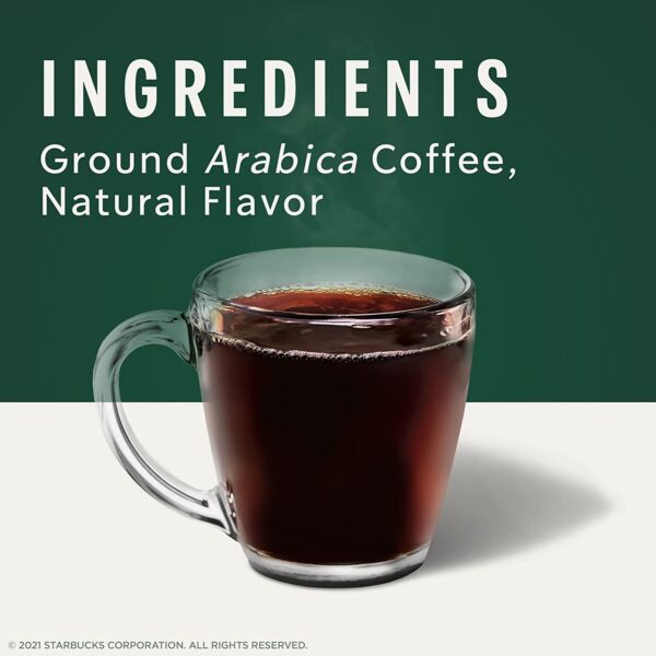 Starbucks Flavored K-Cup Coffee Pods, Toasted Graham for Keurig Brewers, 6 boxes (60 pods total) - Image 4