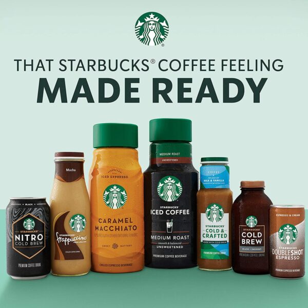 Starbucks Frappuccino Coffee Drink, Coffee, 13.7 fl oz Bottles (12 Pack) - Image 3