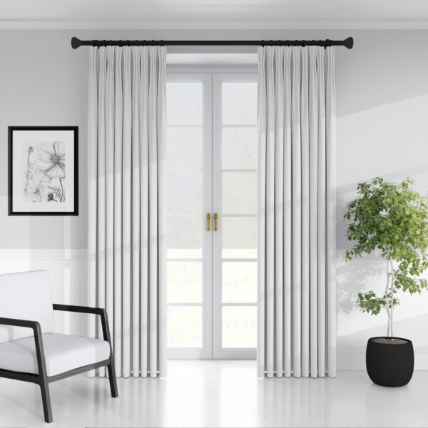 Sutton White Drapery - Image 2