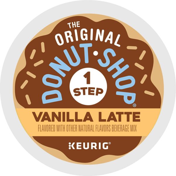 The Original Donut Shop Single-Serve Keurig K-Cup Flavored Coffee Pods, Vanilla Latte, 10 Count (Pack of 6) - Image 9