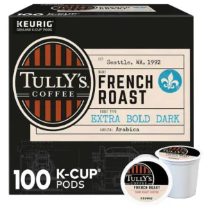 Tully s Coffee French Roast K-Cups Pods 100-count