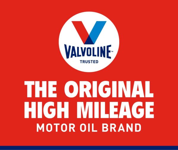 High Mileage with  Technology SAE 10W-40 Synthetic Blend Motor Oil 5 QT - Image 7