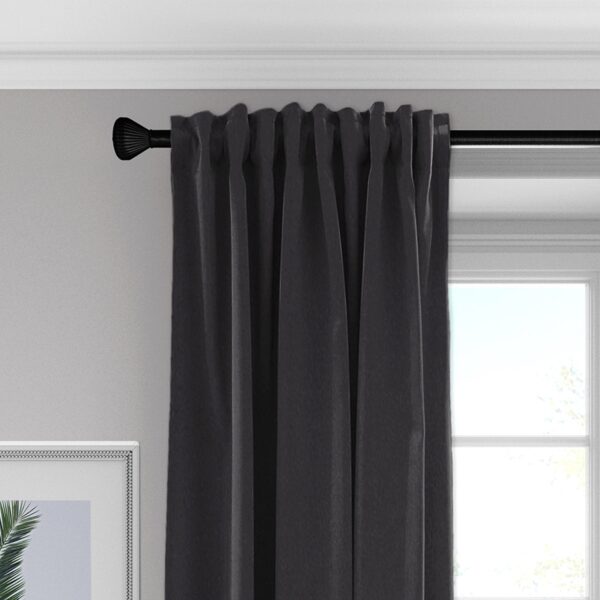 Vanessa Charcoal Drapery - Image 4