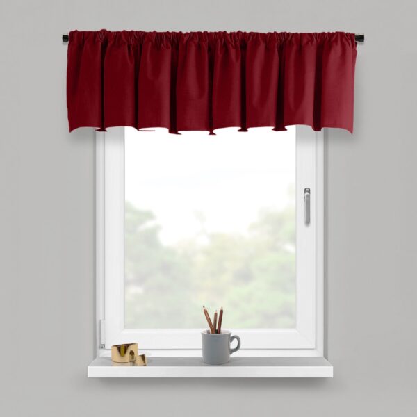 Vanessa Red Drapery - Image 2