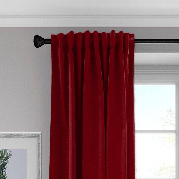 Vanessa Red Drapery - Image 4