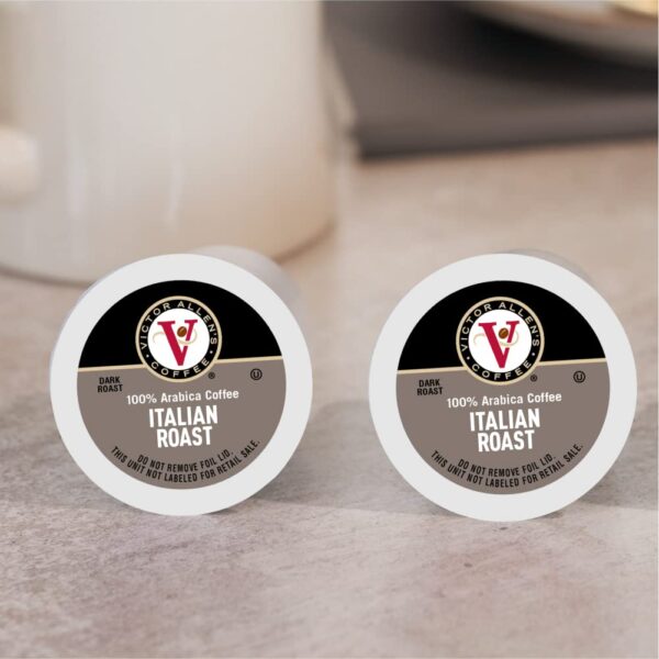 Victor Allen s Coffee Italian Roast, Dark Roast 80 Count, Single Serve Coffee Pods for Keurig K-Cup Brewers - Image 6