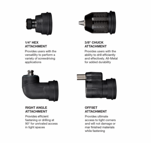 12 FUEL 12-Volt Lithium-Ion Brushless Cordless 4-in-1 Installation 3/8 in - Image 4