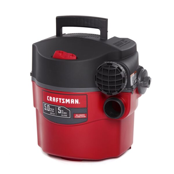 5 gal Corded Wet/Dry Vacuum 5 amps 120 V 5 HP - Image 10