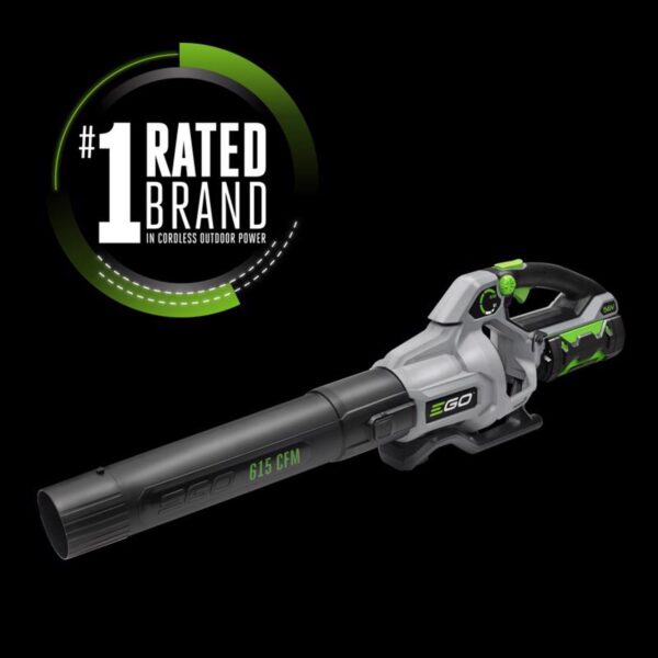 Power+ LB6153 170 mph 615 CFM 56 V Battery Handheld Leaf Blower Kit (Battery   Charger) W/ 4.0 AH BATTERY - Image 6
