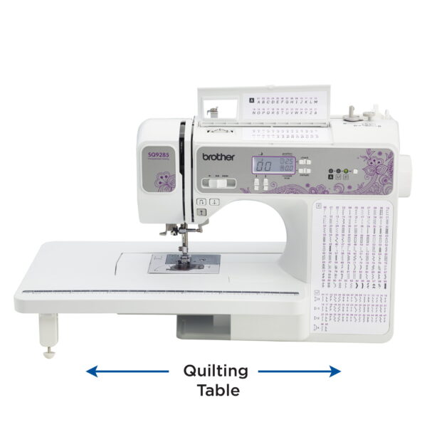Brother SQ9285 Computerized Sewing and Quilting hine with Wide Table - Image 3