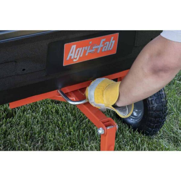 Agri-Fab 45-0594 4-Wheel Poly and Steel Convertible Pull/Tow Garden Dump Cart - Image 7