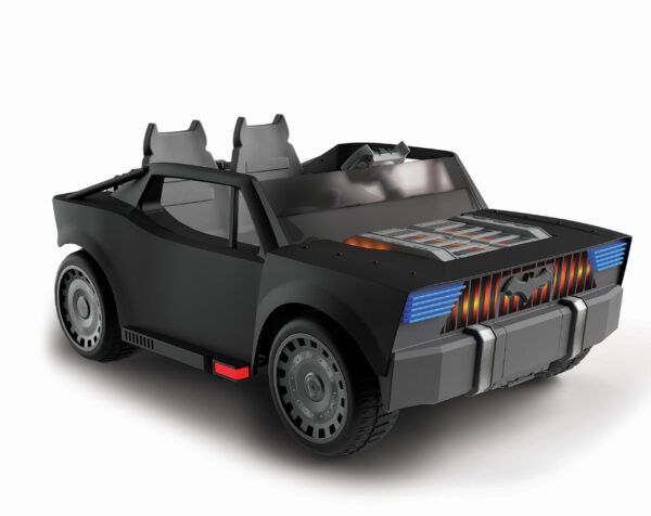 12V Batman Batmobile Battery Powered Ride On Car   Includes Remote Control Motorcycle for Boys   Girls Ages 3 Years and Up - Image 4
