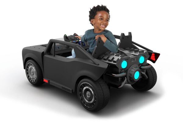 12V Batman Batmobile Battery Powered Ride On Car   Includes Remote Control Motorcycle for Boys   Girls Ages 3 Years and Up - Image 3