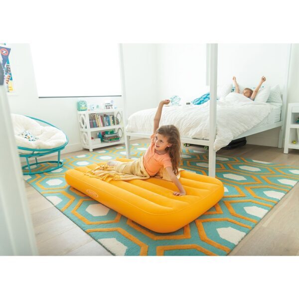 Bright & Fun-Colored Inflatable Air Bed w/ Carry Bag (10 Pack) - Image 5