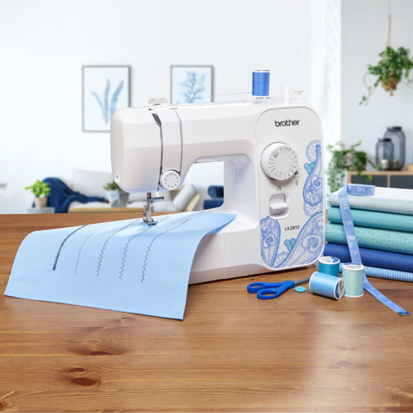 Brother LX3817 17-Stitch Portable Full-Size Sewing hine, White - Image 11