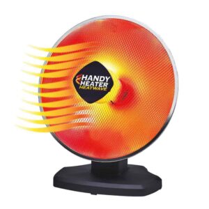 HANDY HEATER 1200-Watt Oscillating Parabolic Heater