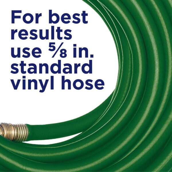 Suncast CPLPDH150 150 ft. Slide Trak Hose Hideaway   Java - Image 5