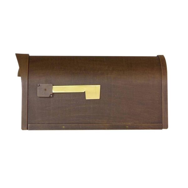 Special Lite Products SCC-1008-CP Classic Copper Post Mount Mailbox - Image 5