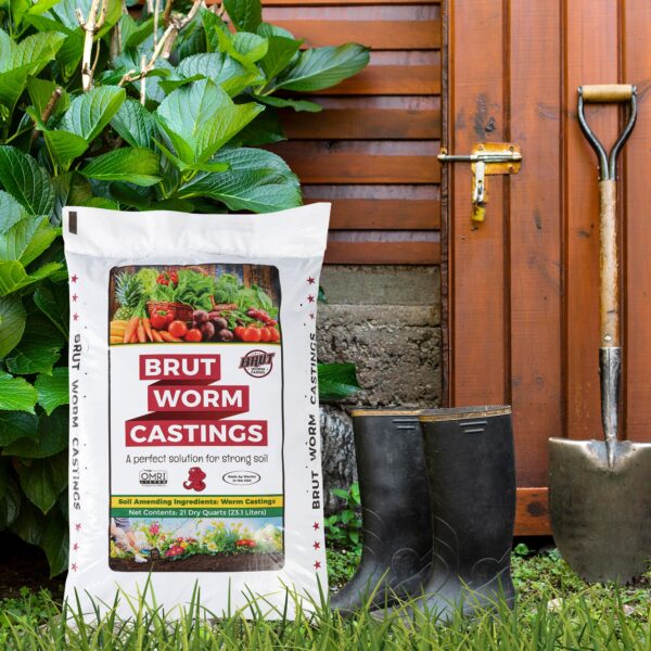 Organic Worm Castings Soil Builder, 30 Pound Bag (10 Pack) - Image 2