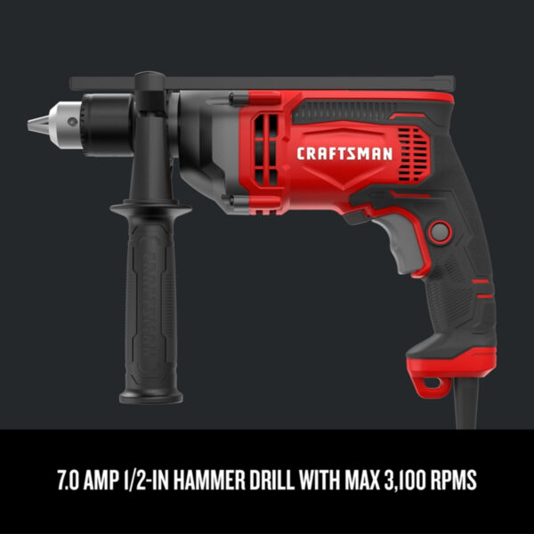 7 amps 1/2 in. Corded Hammer Drill - Image 7