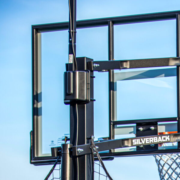 Silverback LED Basketball Hoop Light Illuminates Backboard, Rim, and Court and Fits Most in-Ground Hoops - Image 7
