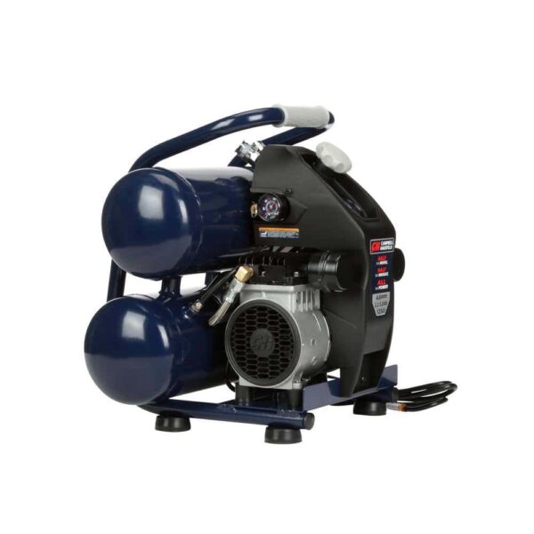 Campbell Hausfeld DC040500 4.6 Gal. Twinstack Electric Quiet Compressor - Image 3