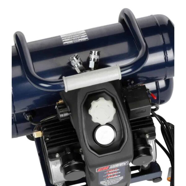 Campbell Hausfeld DC040500 4.6 Gal. Twinstack Electric Quiet Compressor - Image 11