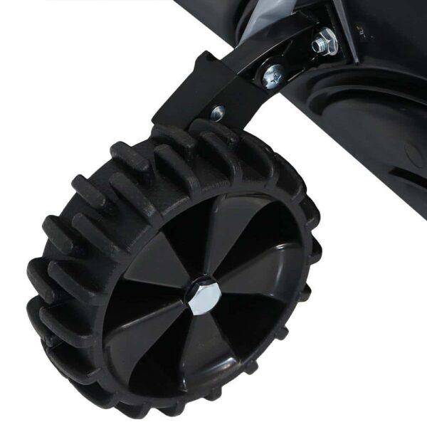 CASL Brands 26 in. Aluminum Handle Rolling Snow Pusher - Image 5