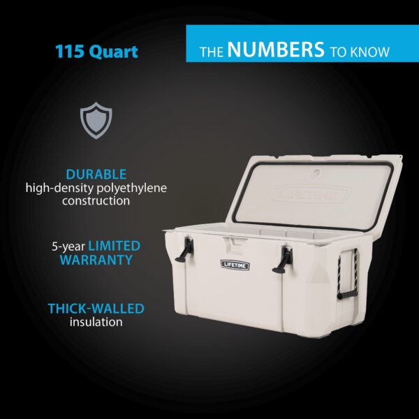 Lifetime 115 Quart High Performance Cooler (91108) - Image 3