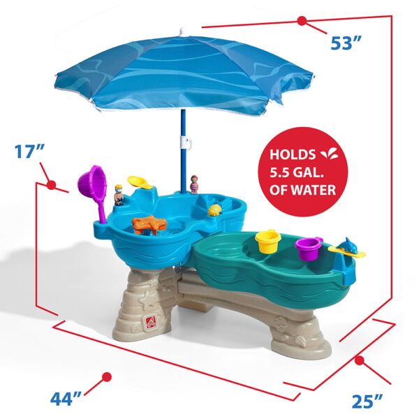 Spill   Splash Seaway Water Table for Toddlers, Plastic - Image 3