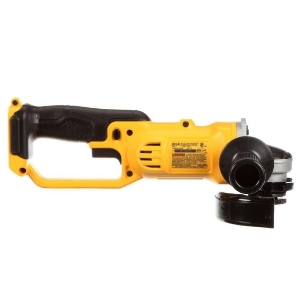 DCG412BW230 20V MAX Cordless 4.5 in.   5 in. Grinder and (1) 20V MAX Compact Lithium-Ion 3.0Ah Battery - Image 4