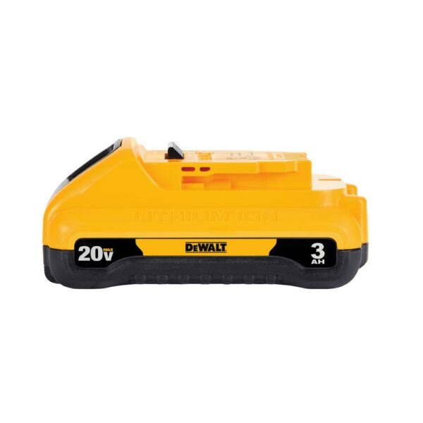 DCG412BW230 20V MAX Cordless 4.5 in.   5 in. Grinder and (1) 20V MAX Compact Lithium-Ion 3.0Ah Battery - Image 11