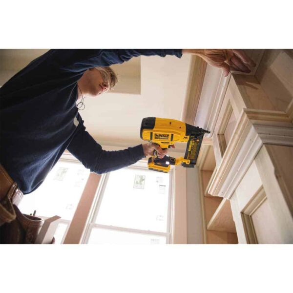 20V MAX XR Lithium-Ion 18-Gauge Cordless Brad Nailer Kit, 1/4 in. Impact Driver, (1) 2.0Ah Battery, and Charger - Image 7