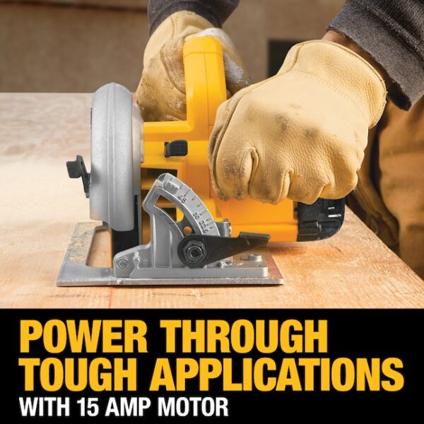 Circular Saw DWE575 15-Amp 7-1/4-in Corded - Image 9