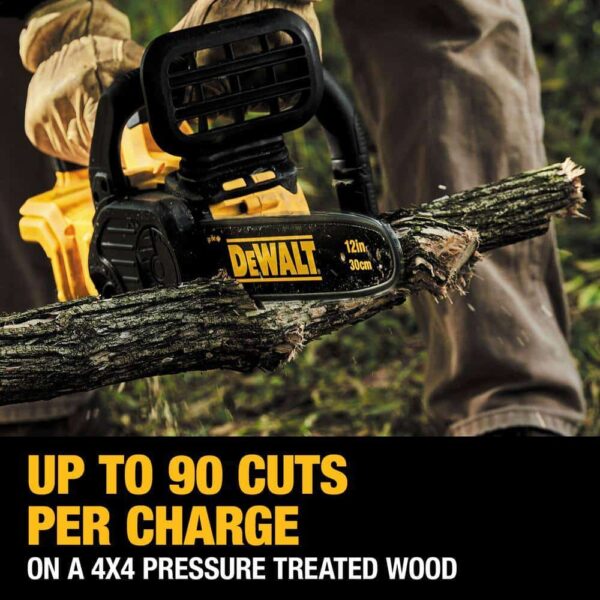 DCCS620BWPR320B 20V MAX 12in. Brushless Battery Powered Chainsaw   Pruner (Tools Only) - Image 5