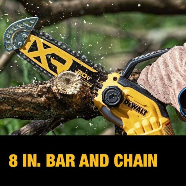 8 in. 20-Volt Pruning Electric Battery Chainsaw (Tool Only) - Image 3