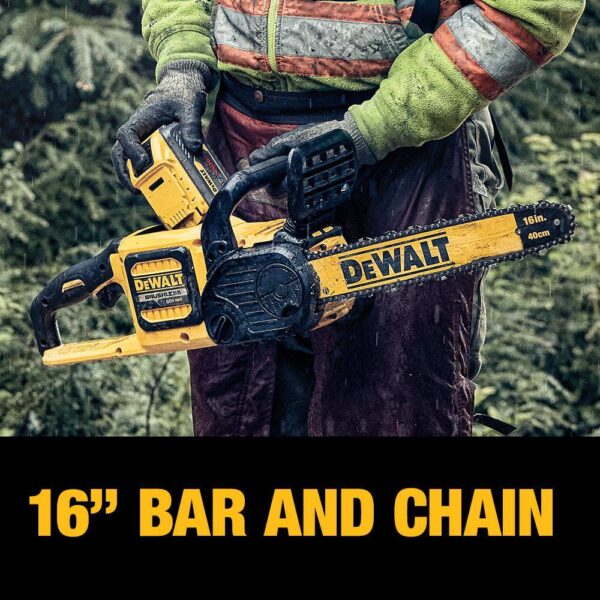 DCCS670B VOLT 60V MAX 16in. Brushless Cordless Battery Powered Chainsaw (Tool Only) - Image 6