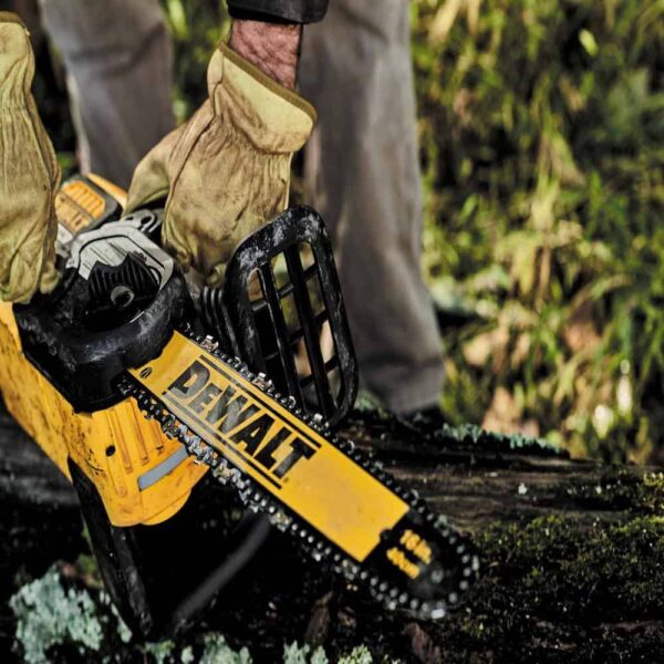 FLEXVOLT 60V MAX 16in. Brushless Cordless Battery Powered Chainsaw Kit with (1) FLEXVOLT 3 Ah Battery   Charger - Image 12