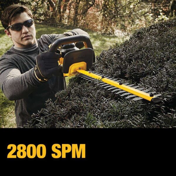 20V MAX 22 in. Lithium-Ion Cordless Hedge Trimmer with 20V MAX Compact Lithium-Ion 4Ah Battery and 12V to 20V Charger - Image 5