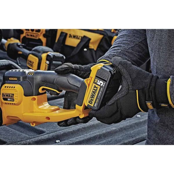 20V MAX 22 in. Lithium-Ion Cordless Hedge Trimmer with 20V MAX Compact Lithium-Ion 4Ah Battery and 12V to 20V Charger - Image 11